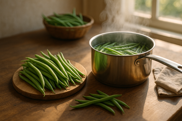 Comment réussir la cuisson parfaite des haricots verts frais du mois d’août : astuces et recettes de saison