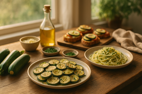 Recettes faciles et astuces pour cuisiner les courgettes fraîches en plein été