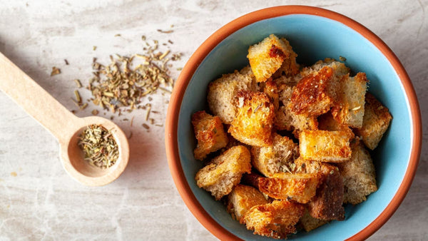 Croûtons Maison à l’Air Fryer : temps & grammages