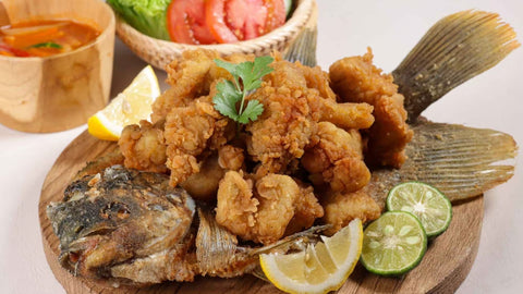 Carpe frite — recette régionale du Grand Est (Sundgau, Alsace) 🐟🥔