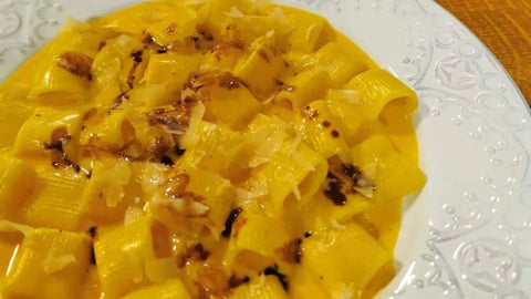 Pâtes au velouté de potimarron – Made in Lorraine