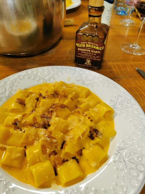 Recette de pâtes au velouté de potimarron - Neary