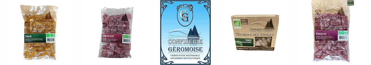 Bonbons des Vosges : Coquelicot - La Confiserie Géromoise