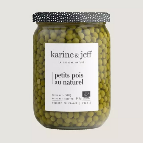 Petits pois au naturel - BIO