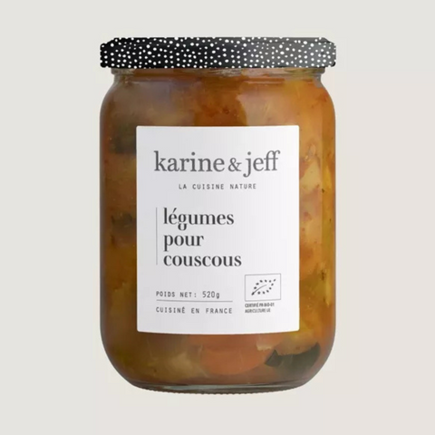 Vegetables for couscous - organic