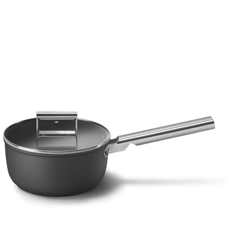 Smeg Saucepan 20 cm – 2.7 L, Non-stick Coating, All Hobs & Oven Up to 250°C