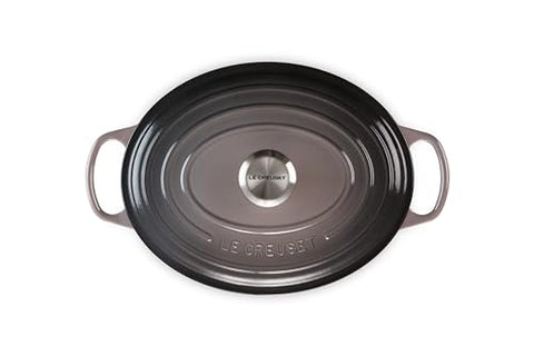 Le Creuset Signature Oval Casserole Dish 29 cm – Enameled Cast Iron “Cherry” 4.7 L