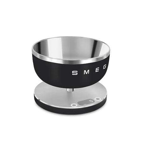 Smeg Digital Kitchen Scale – 5 kg, 1.8 L Stainless Steel Bowl, USB Charging & 1 g Accuracy