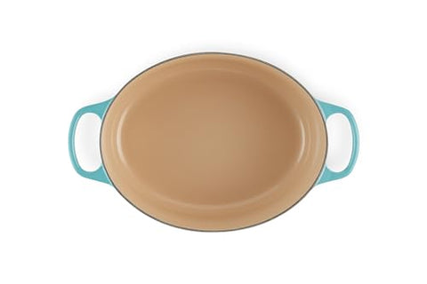 Le Creuset Signature Oval Casserole Dish 29 cm – Enameled Cast Iron “Cherry” 4.7 L