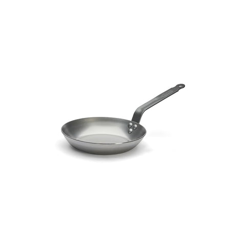 De Buyer Carbone Plus 22 cm “Coupe Lyonnaise” Frying Pan – Carbon Steel Made in France