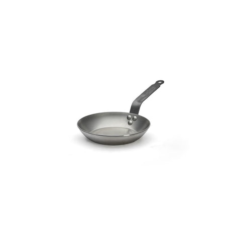 De Buyer Carbone Plus 22 cm “Coupe Lyonnaise” Frying Pan – Carbon Steel Made in France