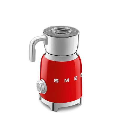 Smeg Electric Milk Frother – 600 ml, 6 Programs, Removable Carafe & Induction