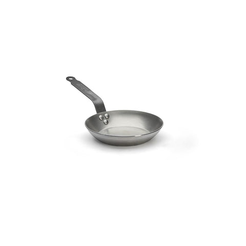 De Buyer Carbone Plus 22 cm “Coupe Lyonnaise” Frying Pan – Carbon Steel Made in France