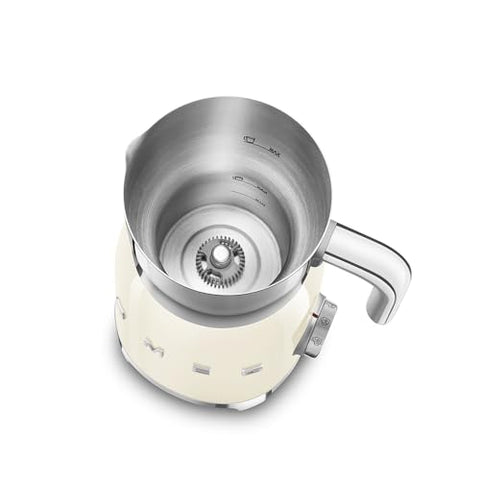 Smeg Electric Milk Frother – 600 ml, 6 Programs, Removable Carafe & Induction