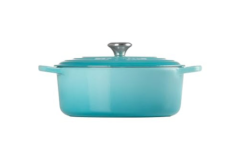 Le Creuset Signature Oval Casserole Dish 29 cm – Enameled Cast Iron “Cherry” 4.7 L