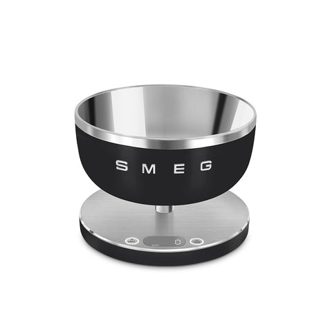 Smeg Digital Kitchen Scale – 5 kg, 1.8 L Stainless Steel Bowl, USB Charging & 1 g Accuracy