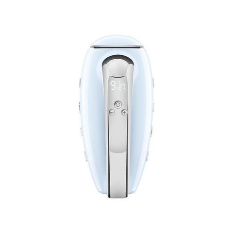 Smeg HMF01BLEU Electric Mixer – 9 Speeds, Turbo Function, Accessories & LED Display