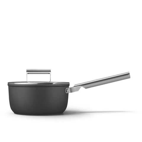 Smeg Saucepan 20 cm – 2.7 L, Non-stick Coating, All Hobs & Oven Up to 250°C