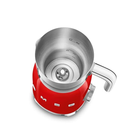 Smeg Electric Milk Frother – 600 ml, 6 Programs, Removable Carafe & Induction