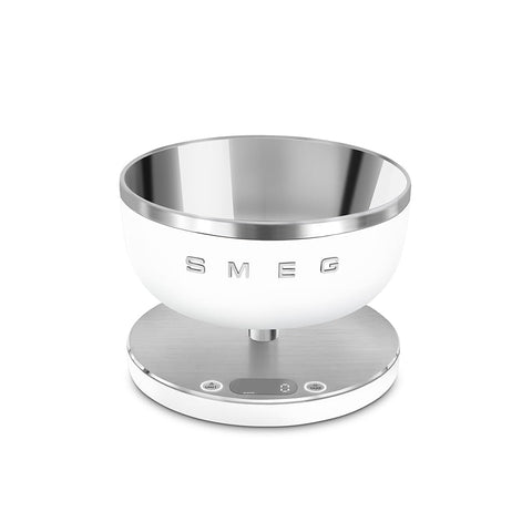 Smeg Digital Kitchen Scale – 5 kg, 1.8 L Stainless Steel Bowl, USB Charging & 1 g Accuracy