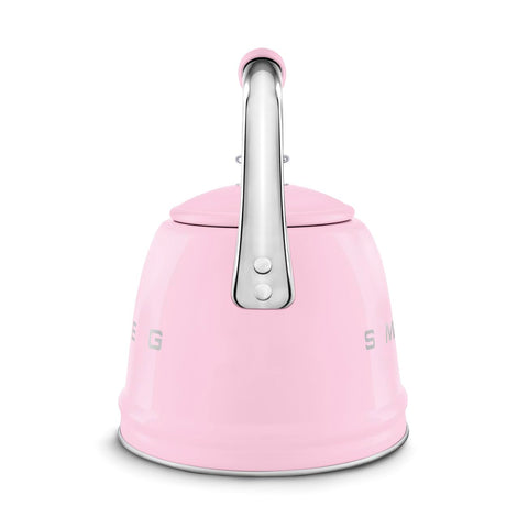 Smeg WKF Whistling Kettle – 2.3 L, Stainless Steel & Silicone Handle