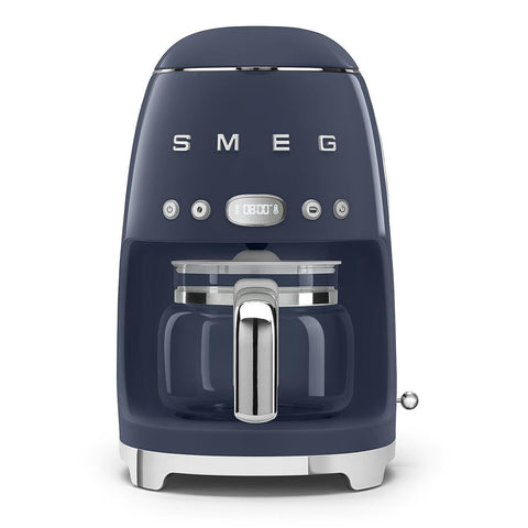 Smeg DCF02BLMEU Filter Coffee Machine – 12 Cups, Aroma Function, Autostart & Keep Warm