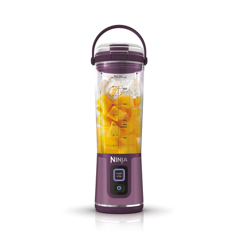 Ninja Blast Portable Blender, 530ml, Leak-Resistant Lid and Pouring Spout, Powerful Cordless Mini Blender, Rechargeable, Mixes Smoothies, Protein Shakes and Ice Cubes, Black, BC151EUBK
