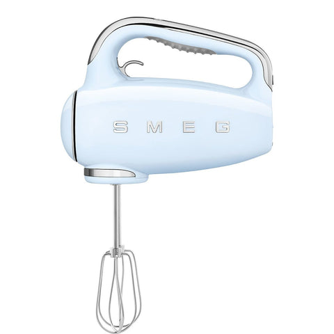 Smeg HMF01BLEU Electric Mixer – 9 Speeds, Turbo Function, Accessories & LED Display