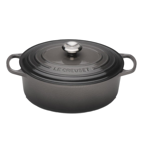 Le Creuset Signature Oval Casserole Dish 29 cm – Enameled Cast Iron “Cherry” 4.7 L
