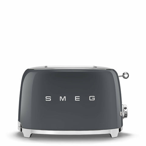 Smeg 2 Slice Toaster – 6 Browning Levels, Bagel, Reheat & Defrost Functions