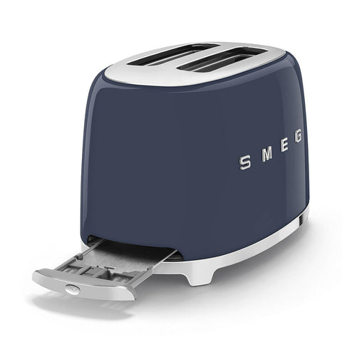 Smeg 2 Slice Toaster – 6 Browning Levels, Bagel, Reheat & Defrost Functions