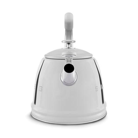 Smeg WKF Whistling Kettle – 2.3 L, Stainless Steel & Silicone Handle