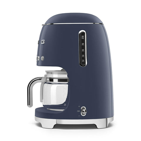 Smeg DCF02BLMEU Filter Coffee Machine – 12 Cups, Aroma Function, Autostart & Keep Warm