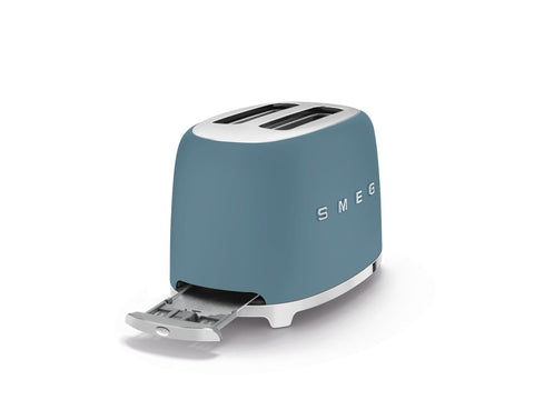 Smeg 2 Slice Toaster – 6 Browning Levels, Bagel, Reheat & Defrost Functions