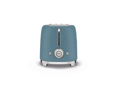 Smeg 2 Slice Toaster – 6 Browning Levels, Bagel, Reheat & Defrost Functions