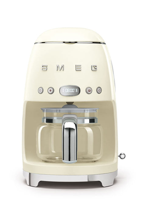 Smeg DCF02BLMEU Filter Coffee Machine – 12 Cups, Aroma Function, Autostart & Keep Warm