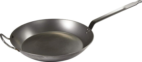 De Buyer Carbone Plus 22 cm “Coupe Lyonnaise” Frying Pan – Carbon Steel Made in France