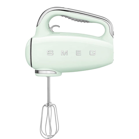 Smeg HMF01BLEU Electric Mixer – 9 Speeds, Turbo Function, Accessories & LED Display