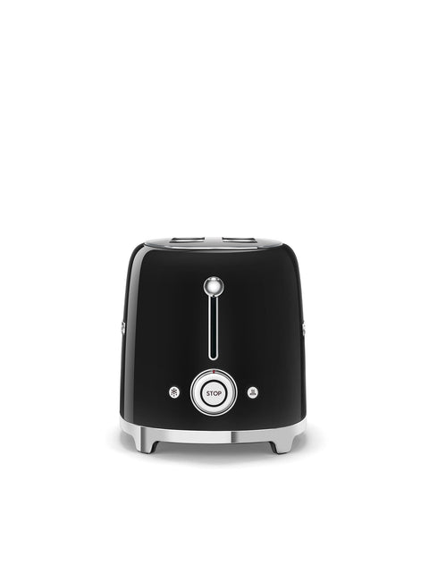 Smeg 2 Slice Toaster – 6 Browning Levels, Bagel, Reheat & Defrost Functions