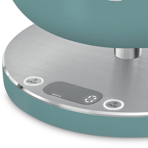 Smeg Digital Kitchen Scale – 5 kg, 1.8 L Stainless Steel Bowl, USB Charging & 1 g Accuracy