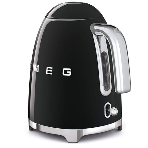 Smeg KLF03NBEU Electric Kettle – 1.7 L, Anti-Scald Filter, Automatic Shut-Off