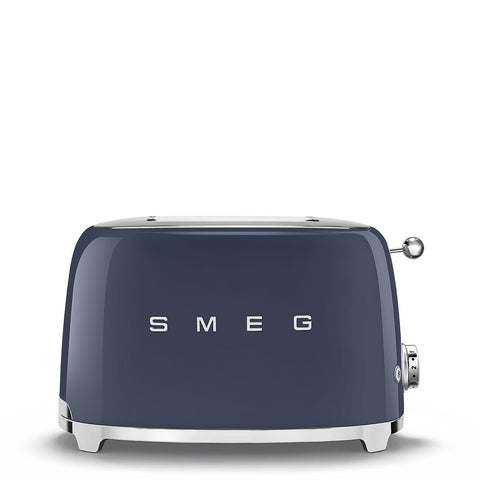 Smeg 2 Slice Toaster – 6 Browning Levels, Bagel, Reheat & Defrost Functions