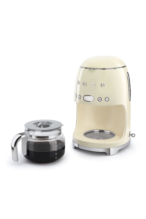 Smeg DCF02BLMEU Filter Coffee Machine – 12 Cups, Aroma Function, Autostart & Keep Warm