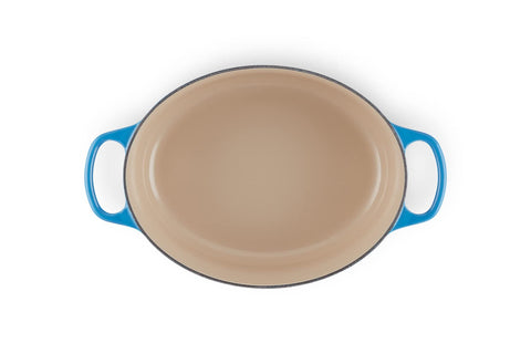 Le Creuset Signature Oval Casserole Dish 29 cm – Enameled Cast Iron “Cherry” 4.7 L