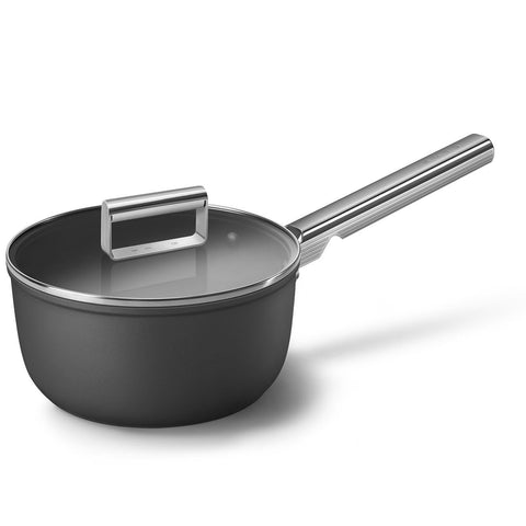 Smeg Saucepan 20 cm – 2.7 L, Non-stick Coating, All Hobs & Oven Up to 250°C