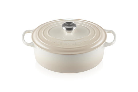 Le Creuset Signature Oval Casserole Dish 29 cm – Enameled Cast Iron “Cherry” 4.7 L