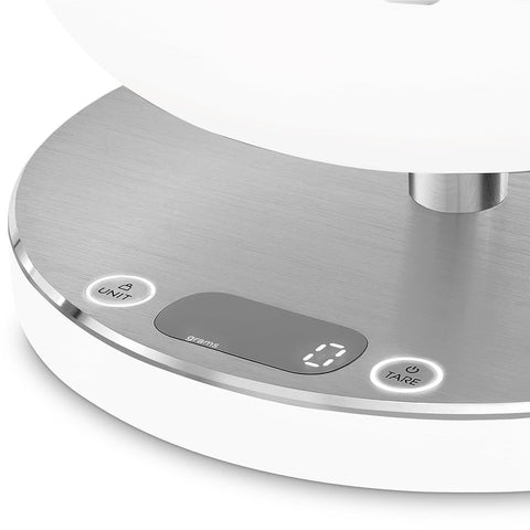 Smeg Digital Kitchen Scale – 5 kg, 1.8 L Stainless Steel Bowl, USB Charging & 1 g Accuracy