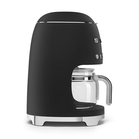 Smeg DCF02BLMEU Filter Coffee Machine – 12 Cups, Aroma Function, Autostart & Keep Warm