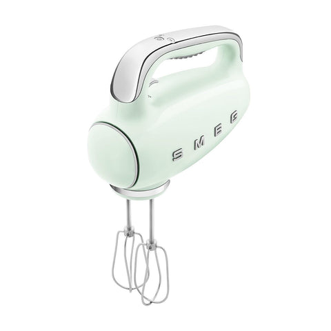 Smeg HMF01BLEU Electric Mixer – 9 Speeds, Turbo Function, Accessories & LED Display