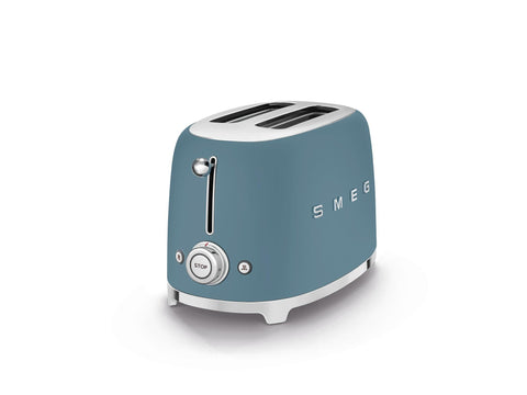 Smeg 2 Slice Toaster – 6 Browning Levels, Bagel, Reheat & Defrost Functions
